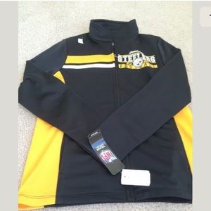 Pittsburgh Steelers NFL Track Jacket NWT M